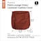 Classic Accessories Ravenna Water-Resistant 23x23x5" Patio Seat Cushion Cover, Spice 60-401-011701-RT - alternate 8